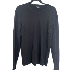 Smartwool Men's V-Neck Black Sweater